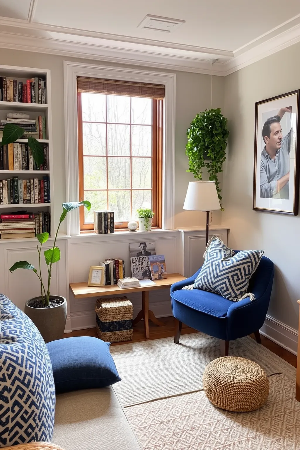 cozy reading nook